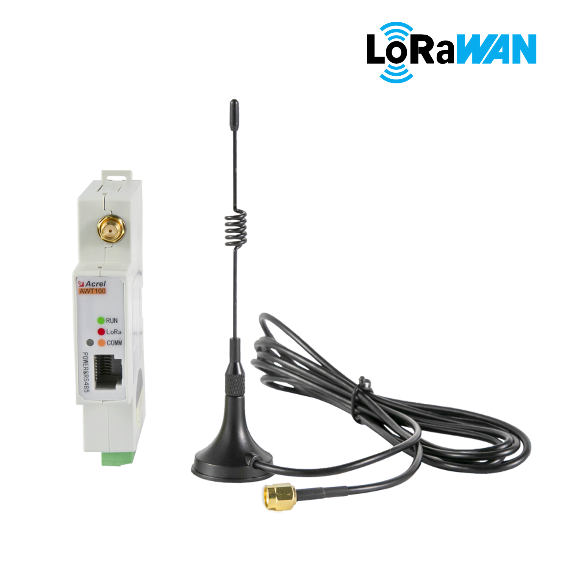 Lorawan EU868MHz Unit Pemindahan Data DTU Gateway Pintar